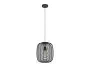 EGLO RINROE PENDELLEUCHTE E27 SCHWARZ