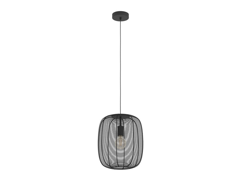 EGLO RINROE PENDELLEUCHTE E27 SCHWARZ