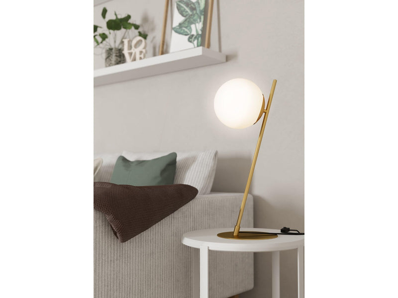 EGLO RONDO 4 TISCH E27 BM/OPAL