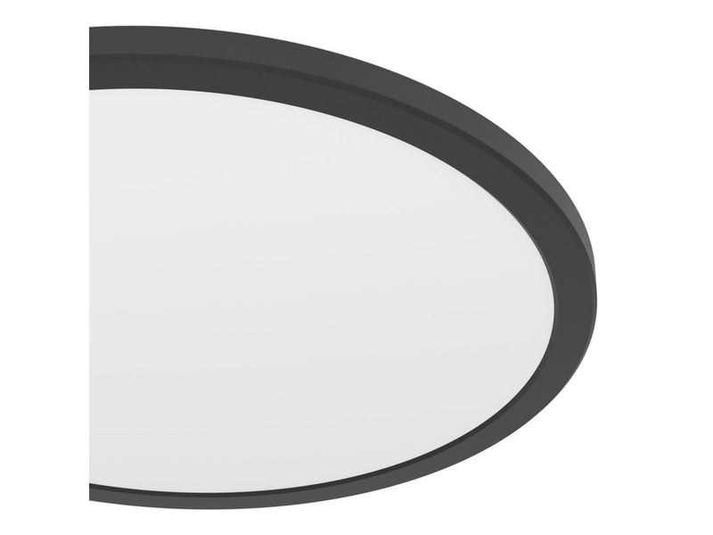 EGLO ROVITO DECKENLEUCHTE Ø390 CCT 21W 2625LM IP44 SCHWARZ