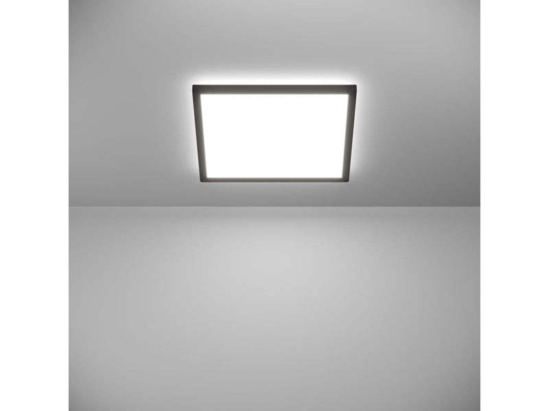 EGLO ROVITO-R DECKE 390X390 CCT 21W 3000LM DIMMBARB. IP44 SCHWARZ