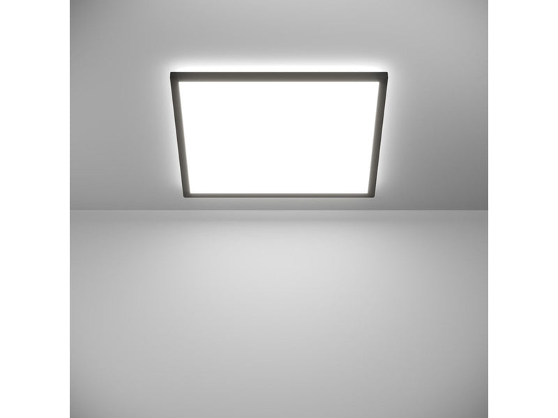 EGLO ROVITO-R DECKENLEUCHTE 500X500 CCT 28.8W 4200LM DIMMINGB. IP44 SCHWARZ