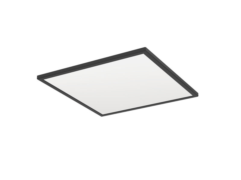 EGLO ROVITO-R DECKENLEUCHTE 500X500 CCT 28.8W 4200LM DIMMINGB. IP44 SCHWARZ