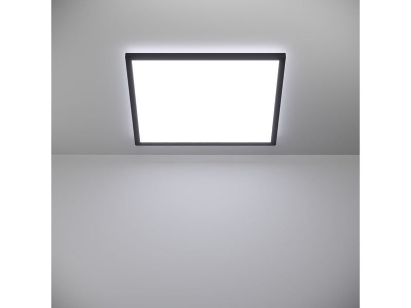 EGLO ROVITO-R DECKENLEUCHTE 500X500 CCT 28.8W 4200LM DIMMINGB. IP44 SCHWARZ