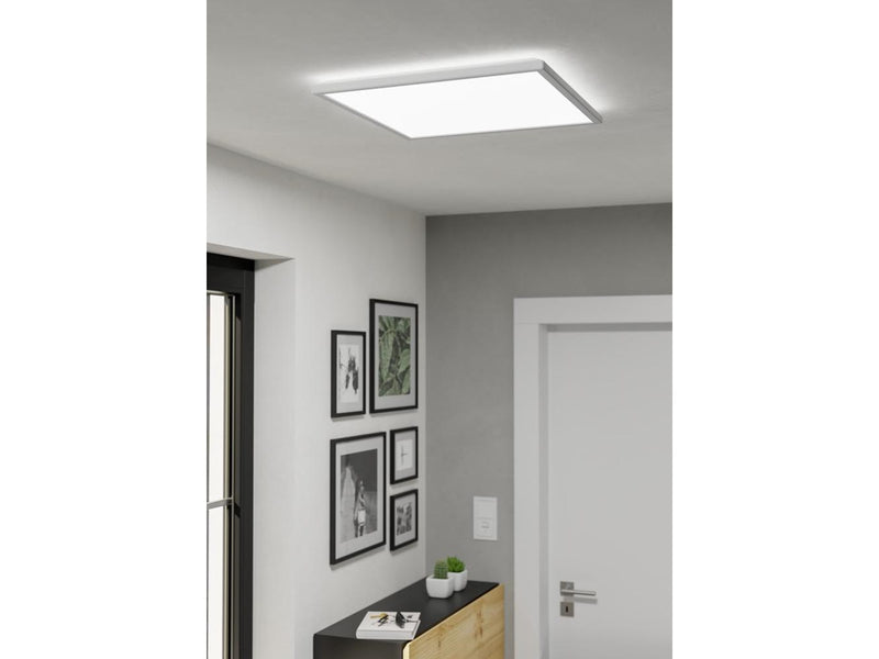 EGLO ROVITO-R DECKENLEUCHTE 500X500 CCT 28.8W 4200LM DIMMINGB. IP44 WEISS