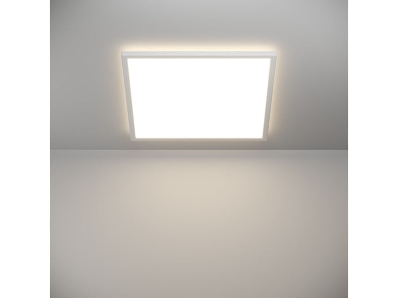 EGLO ROVITO-R DECKENLEUCHTE 500X500 CCT 28.8W 4200LM DIMMINGB. IP44 WEISS