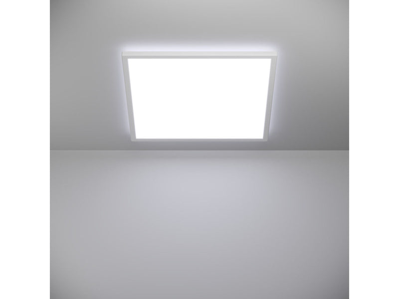 EGLO ROVITO-R DECKENLEUCHTE 500X500 CCT 28.8W 4200LM DIMMINGB. IP44 WEISS