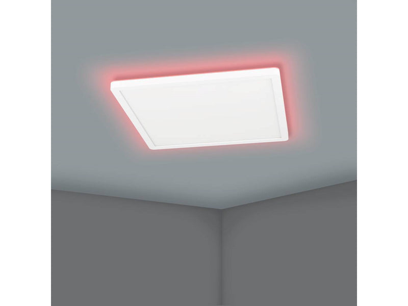 EGLO ROVITO-Z DECKE 290X290 RGB/CCT 14.4W 2000LM MIT FERNBEDIENUNG B. IP44 WEISS