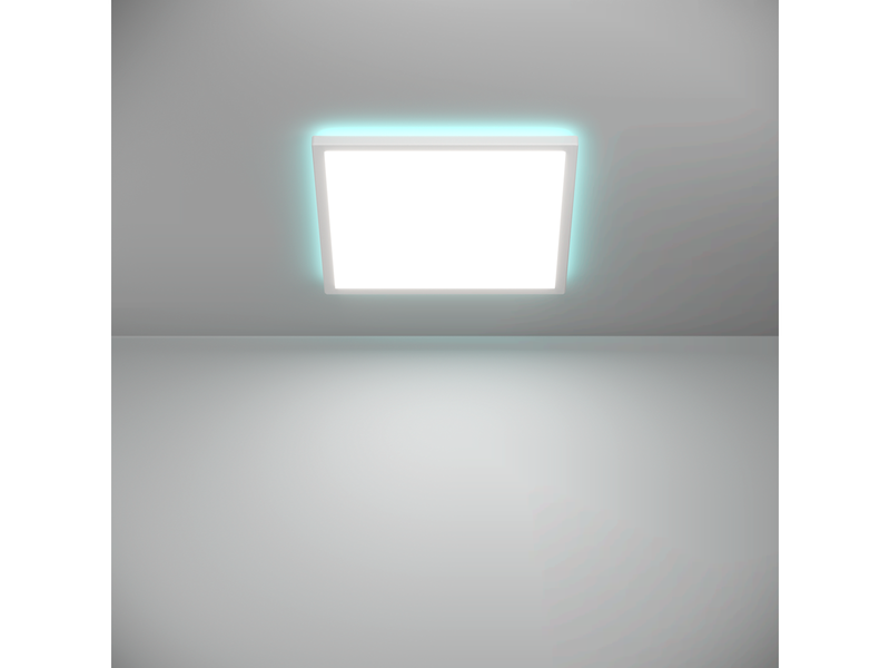 EGLO ROVITO-Z DECKE 390X390 RGB/CCT 21W 3000LM MIT FERNBEDIENUNG B. IP44 WEISS