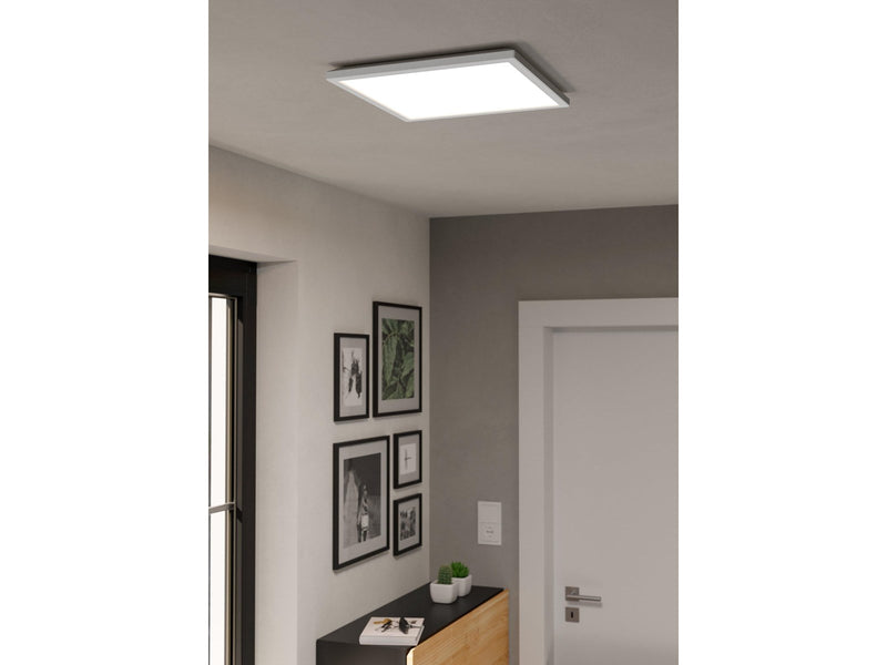 EGLO ROVITO-Z DECKE 390X390 RGB/CCT 21W 3000LM MIT FERNBEDIENUNG B. IP44 WEISS