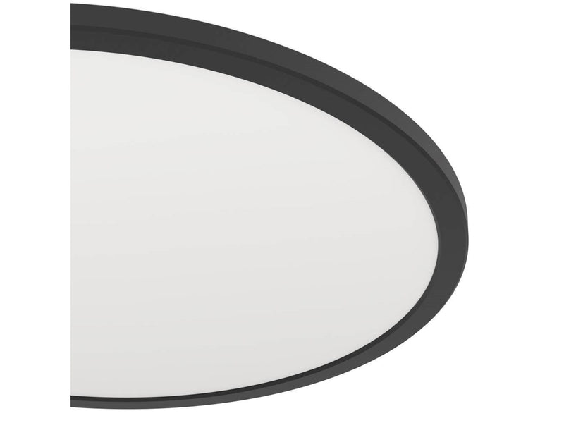 EGLO ROVITO-Z DECKENLEUCHTE Ø500 RGB/CCT 28.8W 3600LM MIT FERNBEDIENUNG B. IP44 SCHWARZ