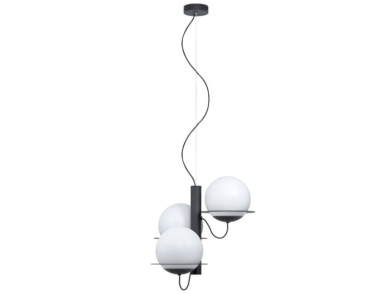 EGLO SABALETE PENDELLEUCHTE 3L Ø465 SCHWARZ