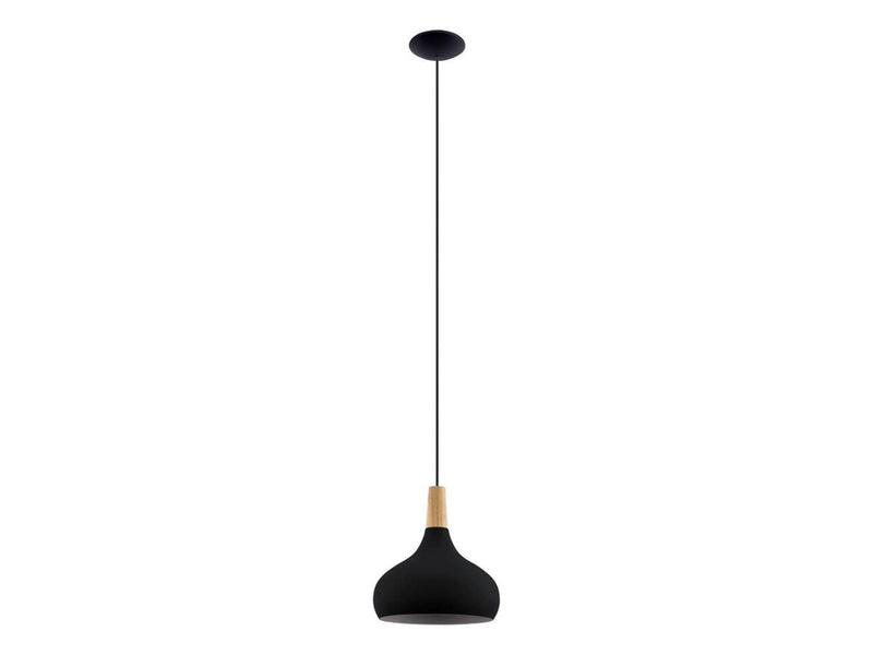 EGLO SABINAR pendant Ø280 black