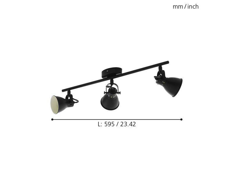EGLO SERAS 2 Spot, schwarz
