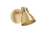 EGLO SERAS spotlight brushed steel/gold