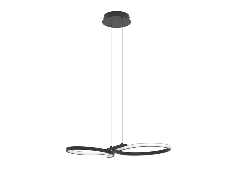EGLO SERPINS ANHÄNGER L660 SCHWARZ/WEISS