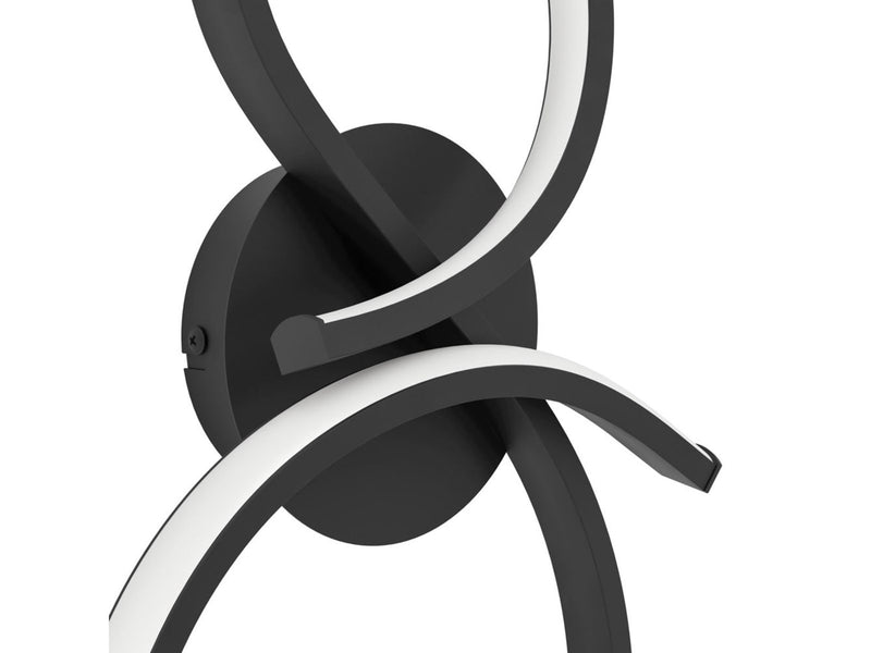 EGLO SERPINS WAND SCHWARZ/WEISS