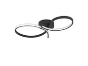 EGLO SERPINS ceiling lamp black