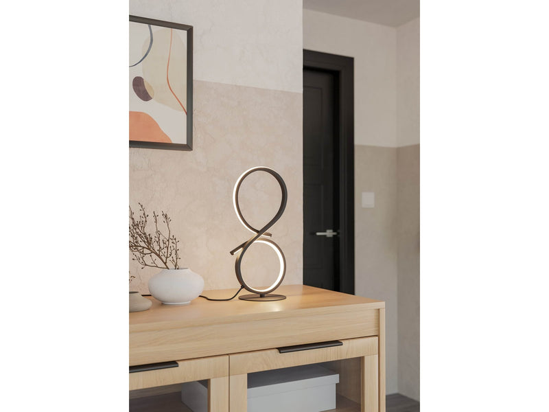 EGLO SERPINS table lamp black