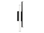EGLO SERRICELLA outdoor wall lamp 2L black/white