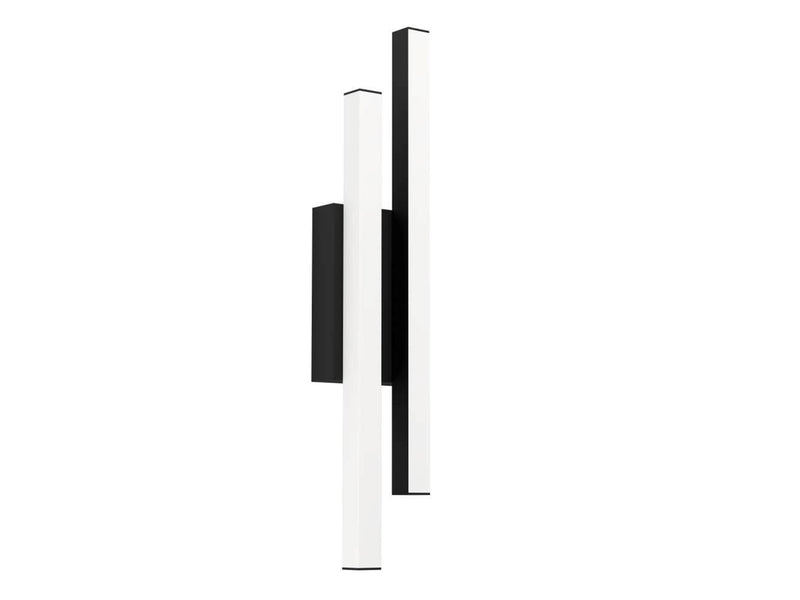 EGLO SERRICELLA outdoor wall lamp 2L black/white