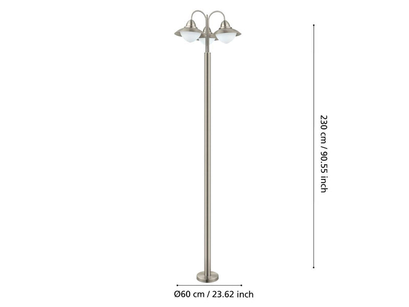 EGLO SIDNEY OUTDOOR-STÄNDER 3L RS