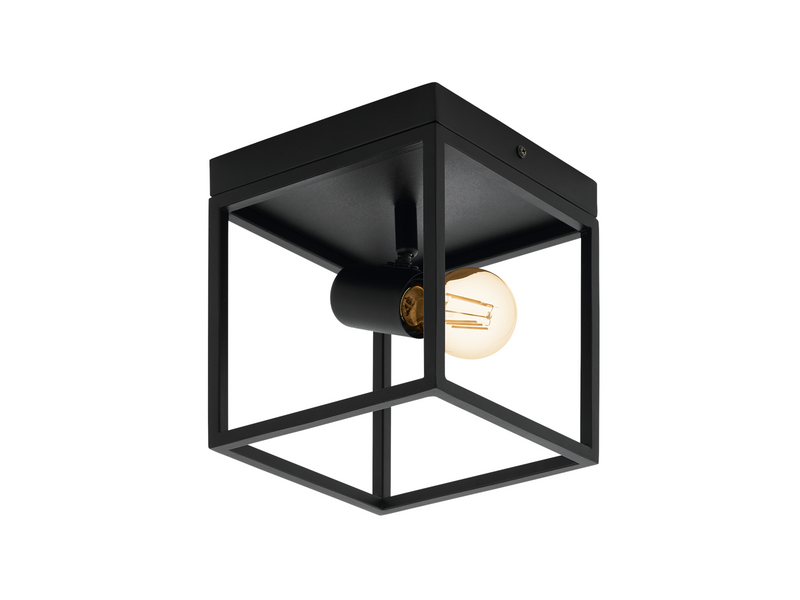 EGLO SILENTINA Deckenleuchte, schwarz