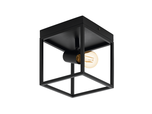 EGLO SILENTINA Deckenleuchte, schwarz