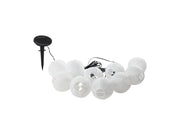 EGLO SOLAR LICHTERKETTE 10L KUGEL WEISS