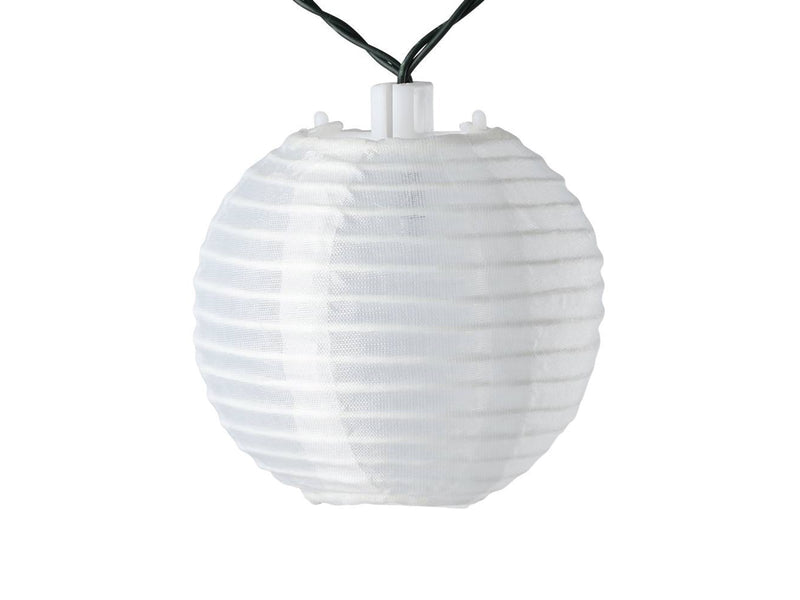 EGLO SOLAR LICHTERKETTE 10L KUGEL WEISS