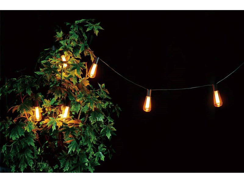 EGLO SOLAR LICHTERKETTE 6L WEISS