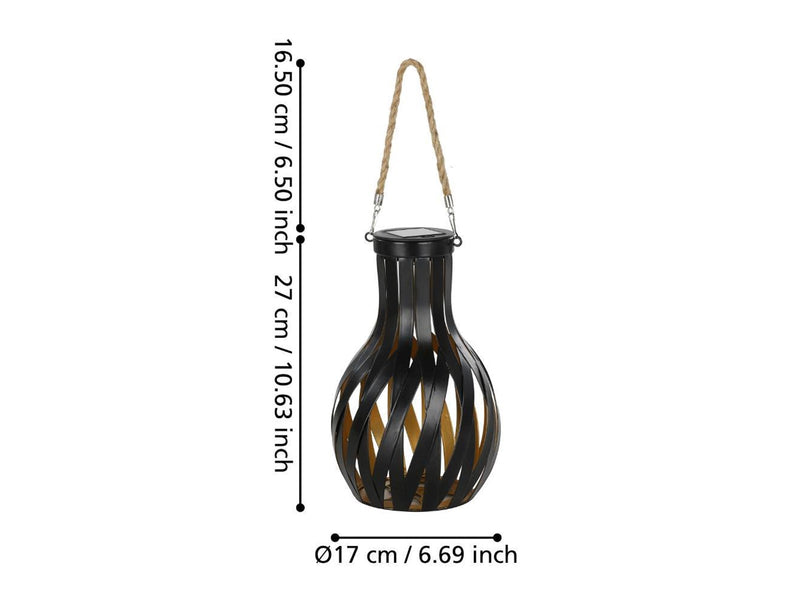 EGLO SOLARZELLE TISCHLEUCHTE 200MA H270 GOLD