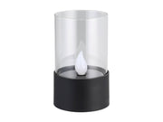 EGLO SOLARZELLENVASE H140 SCHWARZ/KLAR