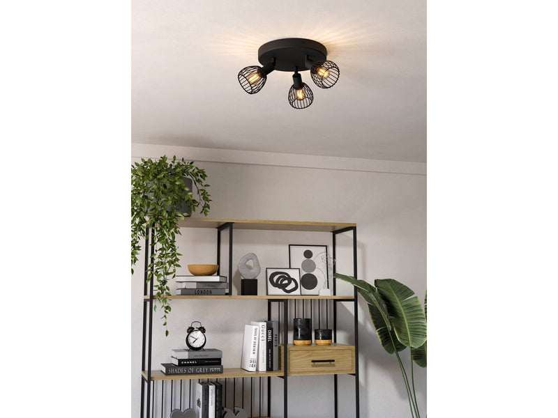 EGLO SONNINO spot 3L black