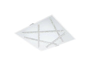 EGLO SORRENTA PLAFOND 365X365 WEISS/KLAR/KRISTALL