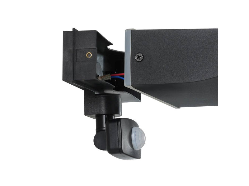 EGLO SORRONARO AUSSENWAND MIT SENSOR 10.5W 1000LM IP44 SCHWARZ