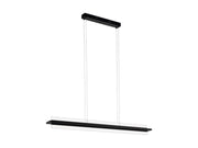 EGLO SPADAFORA LANGER TISCH 2X7,5W 2000LM DAMPERB. SCHWARZ/KLAR SATIN