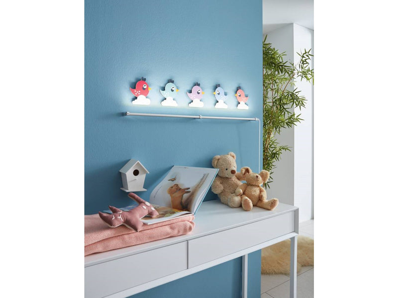 EGLO SPARINO WALL BIRDS L1160 3X200LM GRAU