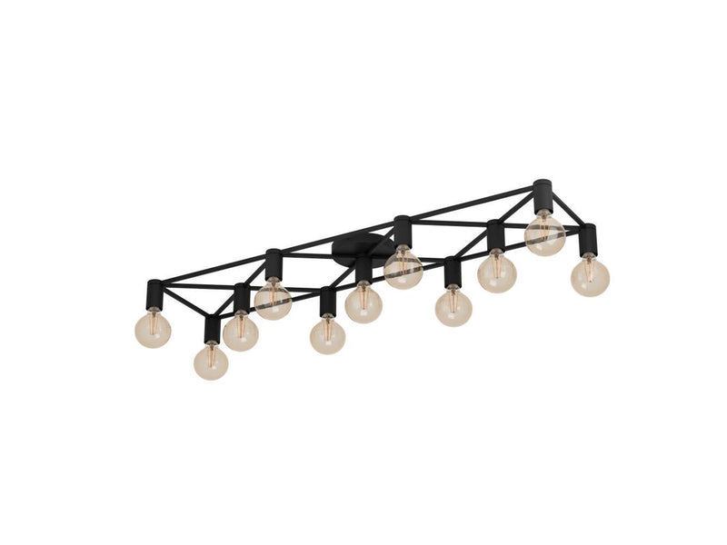 EGLO SPEKE DECKENLEUCHTE 11L E27 SCHWARZ