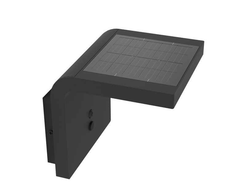 EGLO SPIANTE outdoor wall lamp solar cell black