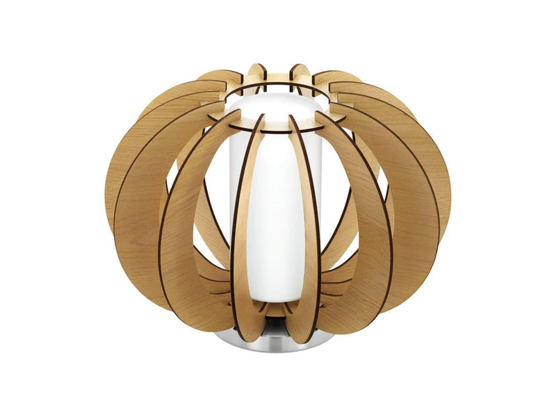 EGLO STELLATO 1 TISCH Ø300 OPAL/AHORN