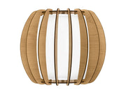 EGLO STELLATO 1 Wandleuchte, ahorn, weiss