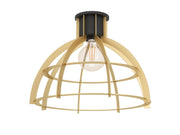 EGLO STILLINGTON DECKENLEUCHTE E27 SCHWARZ/GOLD