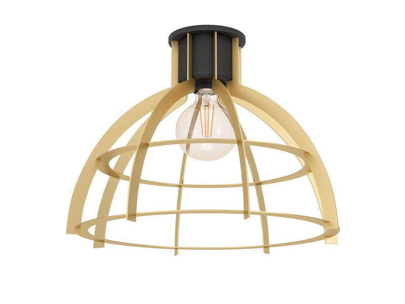 EGLO STILLINGTON DECKENLEUCHTE E27 SCHWARZ/GOLD