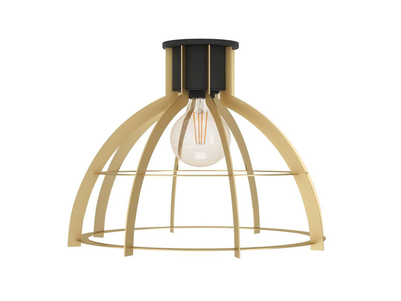 EGLO STILLINGTON DECKENLEUCHTE E27 SCHWARZ/GOLD
