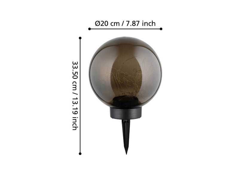 EGLO Solar Sphere 600MA Ø200 Smoke #4
