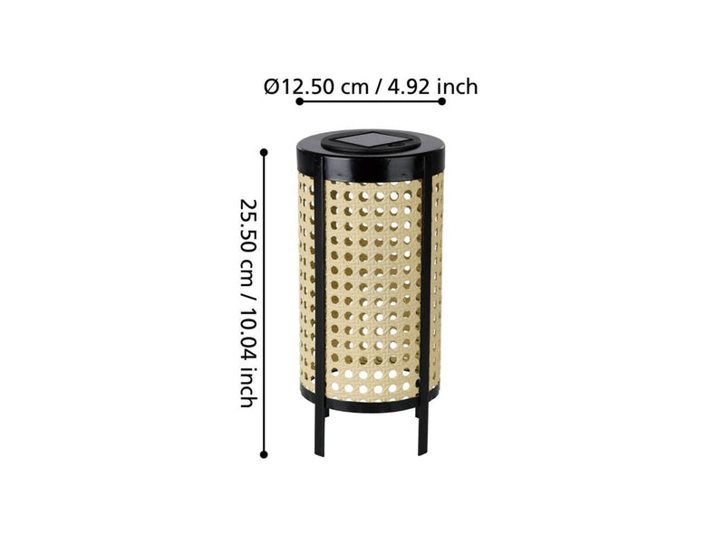 EGLO Solar Table Lamp 200MA H260 Beige #6