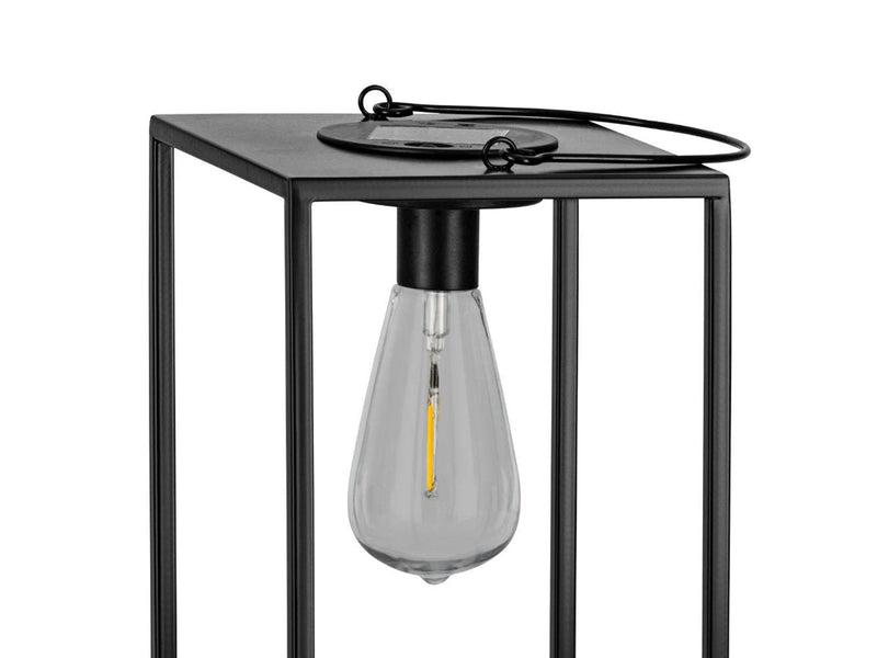 EGLO Solar Table Lamp H260 600MA 8LM Black