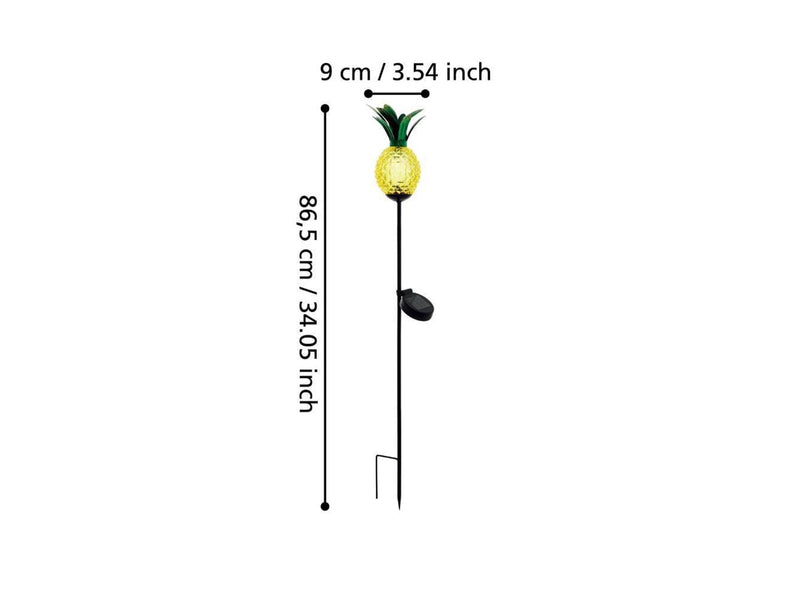 EGLO Solar spear w/pineapple