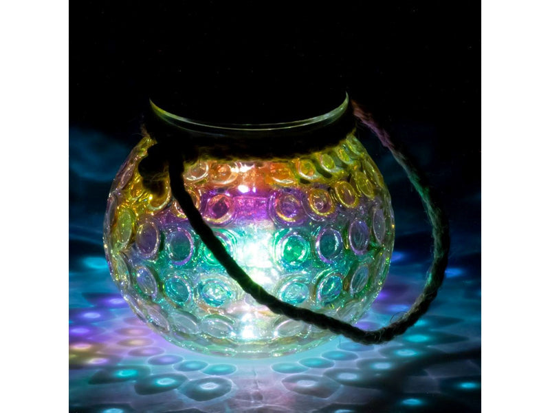EGLO Solar table lamp Ø100 mm mother of pearl